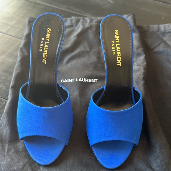 Saint Laurent LA 16 mules - size 36/US size 6 - Picture 2 of 3